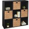 Best Choice Products 9-Cube Bookshelf, 13.5in Display Storage System, Organizer w/ Removable Back Panels